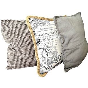 3 Decorative Pillow Covers | IKEA GURLI, GULLKLOCKA & Farmhouse Burlap